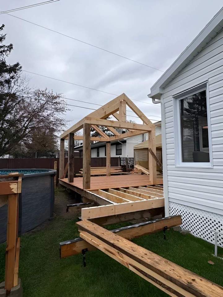 Charpente en bois Bellechasse
