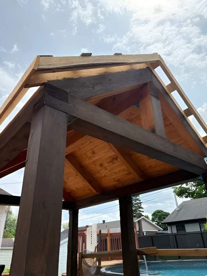 Pavillon extérieur en bois Bellechasse